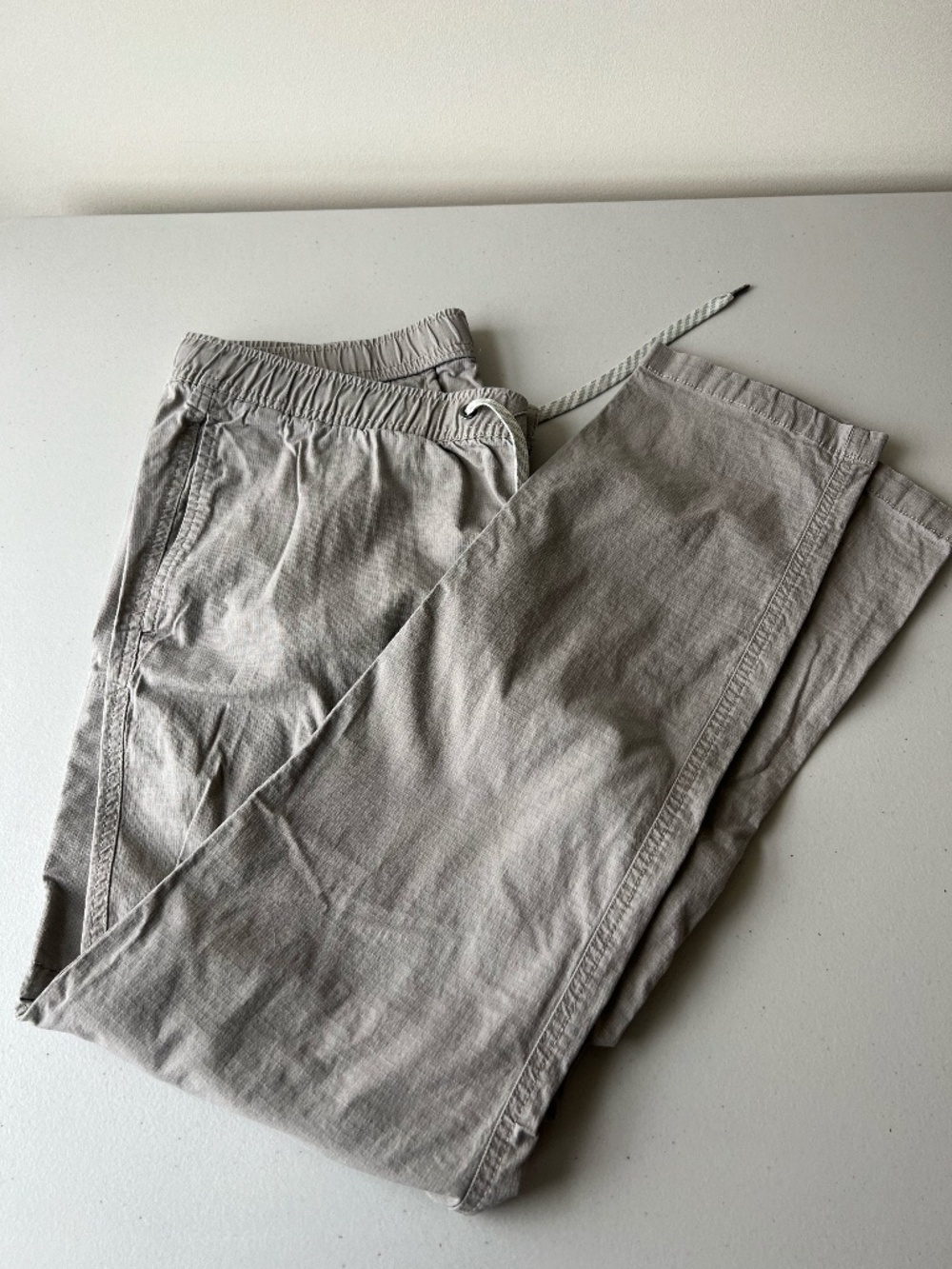 Vuori V412 Mens XL Charcoal Gray Ripstop Climber Pants Hiking Faded